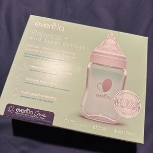 Evenflo Wide neck 6oz bottles